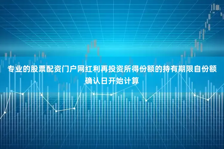 专业的股票配资门户网红利再投资所得份额的持有期限自份额确认日开始计算