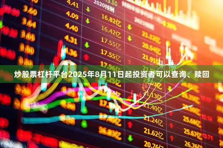 炒股票杠杆平台2025年8月11日起投资者可以查询、赎回