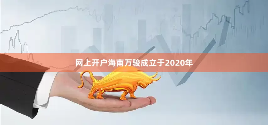 网上开户海南万骏成立于2020年